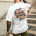Nouvel An Chinois Serpent Nouvel An Lunaire 2025 Année Du Serpent T-shirt imprimé au dos Cadeaux pour lui