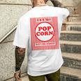 Popcorn Carnival Costume T-Shirt mit Rückendruck Geschenke für Ihn