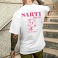 Sarti Spritz Cocktail Back Print Italiano Originale T-Shirt mit Rückendruck Geschenke für Ihn