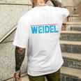 Team Weidel Long-Sleeved T-Shirt mit Rückendruck Geschenke für Ihn