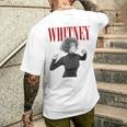 Whitney Houston Wanna Dance Gray T-Shirt mit Rückendruck Geschenke für Ihn