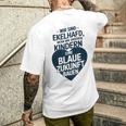 Wir Sind Ekelhafd Wenn Wir Kindern Eine Blaue Zukunft Bauen T-Shirt mit Rückendruck Geschenke für Ihn