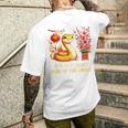 Year Of The Snake 2025 Lunar Chinese New Year Red Red T-Shirt mit Rückendruck Geschenke für Ihn