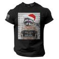 Dear Santa I Can Explain Raccoon Tee - Men's USA Flag Christmas Shirt