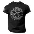 Eat Garbage Raccoon USA Flag Men's Gym T-Shirt