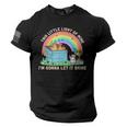 Groovy This Little Light-Of Mine Dumpster Fire Raccoon American Flag On Sleeve Men Tee USA Flag T-Shirt
