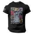 In My Feral Era Raccoon Team | Men's Tee with USA Flag Sleeve