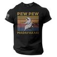 Men's Vintage Raccoon Lover Tee - 'Pew Pew Madafakas' | Retro USA Flag
