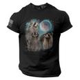 Raccoon Head USA Flag T-Shirt for Men, Women & Kids - Patriotic Tee