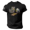 Raccoon & Opossum Pizza Party Unisex T-Shirt - USA Flag Fun