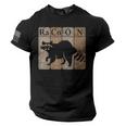 Raccoon Periodic Table Tee - Chemistry Elements - USA Flag - Men's T-Shirt