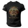Raccoon Trash Panda Tee for Men - USA Flag & Cartoon Design
