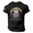 Raccoon Trash Panda USA Flag Men's Tee | American Pride T-Shirt
