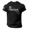 Raccoon Whisperer T-Shirt - Cute Men’s Tee with American Flag Sleeve