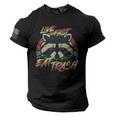 Retro Raccoon USA Flag MEn's Tee - Bold Sweatshirt Statement
