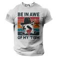 Autism Awareness Raccoon USA Flag Men's Tee | Vintage Style