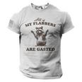 Raccoon USA Flag Men's Tee - Fun Patriotic T-Shirt | Unique Sleeve Design
