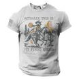 Raccoon Western USA Flag T-Shirt - Cowboy/Cowgirl Style for Men & Women