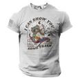 I Can Show You Some Trash Raccoon Possum Raccoon Tee American Flag On Sleeve Men Tee USA Flag T-Shirt