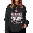 40Th Birthday Woman 40Th Birthday Women'sintage 1985 Women's Sweatshirt Frauen