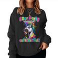 80S Outfit Themed Party 80S Outfit Women's Sweatshirt Frauen