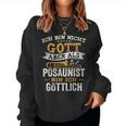 Als Promaunist Bin Ich Göttlich Orchestra Musician Trombone Sweatshirt Frauen