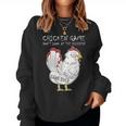 Chicken Game Don`T Look At The Chicken Game Over Farmers Sudadera Mujer