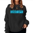 Divertido Regalo Para El Día Del Padre Nerd Para Hombre Chat Gpt Broma Gimnasio Regalo Sudadera Mujer