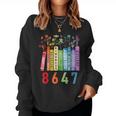 Equal Rights Book Flower Anti Trump Feminist Rights Women Sweatshirt