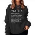 Family For Yia Yia Greek Grandma Ideas Women Sweatshirt