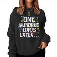 100 Days Of School Matching Studen And Teacher Women Sweatshirt