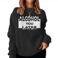 Alcohol Bar Drinking Beer Party Sudadera Mujer