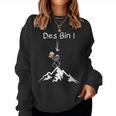 Hiking Beer Des Bin I Mountains Alps Outdoor S Sweatshirt Frauen