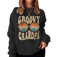 Groovy Grandpa Aesthetic Nostalgia 70'S Retro Grandpa Sudadera Mujer