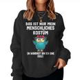 This Is My Human Costume Owl Sweatshirt Frauen