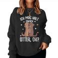 Ich Mag Halt Otter Seeotter Children's Girls' Women's Sweatshirt Frauen