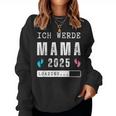 Ich Werde Mama 2025 Mama 2025 Loading Sweatshirt Frauen