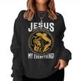 Jesus Is My All Christian God Sweatshirt Frauen