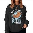 Jolie Loutre Cadeau Pour Sweat-shirt pour femme
