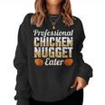 Lustiges Chicken Nugget Essen Kostüm Chicken Nuggets Sweatshirt Frauen