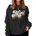 Mimi For Grandma Retro Vintage Mother's Day Mimi Women Sweatshirt