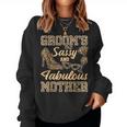 Mom Of The Groom Wedding Sassy And Fabulous Mother's Day Women Sweatshirt