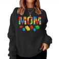 Mom Master Builder Building Blocks Bricks Mother's Day Women Sweatshirt