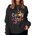 Nette Süßigkeiten Liebe Mädchen Süßigkeiten Süßigkeiten Sweatshirt Frauen