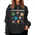 Neurodiverse Universe Space Planet Special Education Teacher Women Sweatshirt
