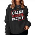 Omas Gegen Rechts Antirassismus Sweatshirt Frauen