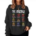 Pi Menu Pi 314 Math Teacher Pie Menu Mathematics Women Sweatshirt