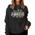 Pronto To Be Auntie Est 2025 Anuncio De Embarazo De Nueva Tía Sudadera Mujer