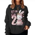 Rabbit Princess Children's Birthday 2 Years Girls Pink Sweatshirt Frauen