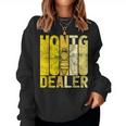 Retro Honey Dealer Beekeeper Bee Beekeeper Sweatshirt Frauen